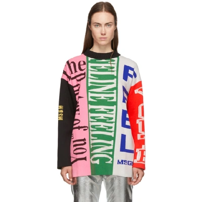 Msgm Sweaters In Green