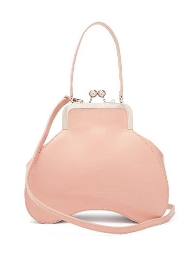 Simone Rocha Baby Bean Leather Top-handle Bag In 111 - Pink