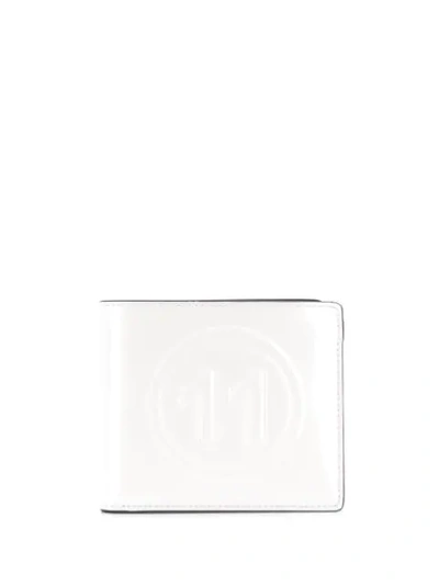 Maison Margiela Embossed Logo Wallet In White