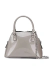 Maison Margiela Schultertasche Mit Kettenriemen In Smoke