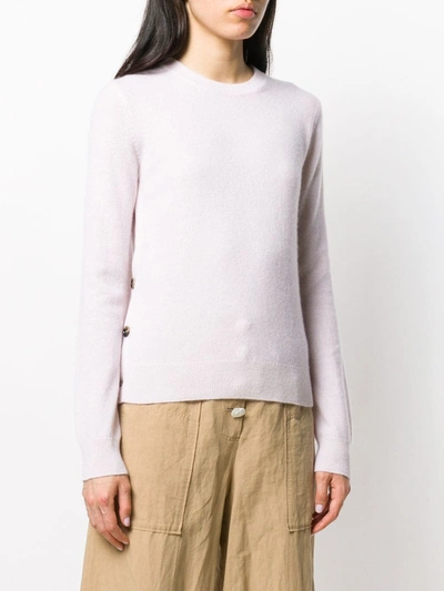 Allude Slim-fit Cashmere Sweater In Neutrals