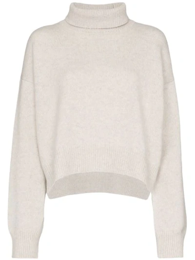 Rejina Pyo Roll-neck Cashmere Sweater In Neutrals