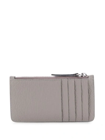 Maison Margiela Card Holder Wallet In Grey