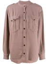 Isabel Marant Étoile Jepson Shirt In Pink