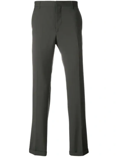 Prada Slim-fit Tailored Trousers In F0d65