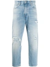 Levi's Draft Taper Mid-rise Jeans In Blue