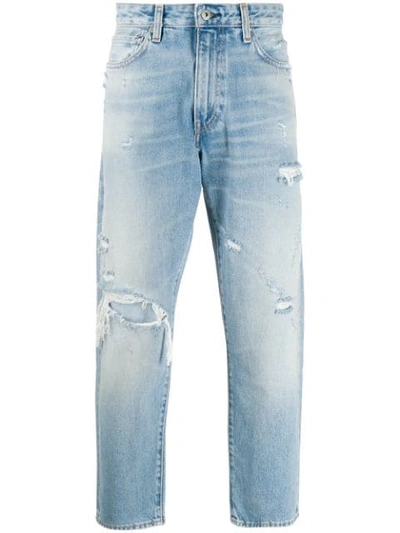 Levi's Draft Taper Mid-rise Jeans In Blue
