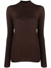 Tom Ford High-neck Knit Top In Kb500 Treacle