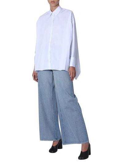 Maison Margiela Oversize Fit Shirt In White