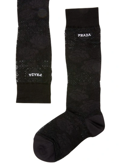 Prada Socks In Nero