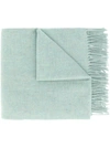 Acne Studios Canada Wool Scarf In Bou-pastel Green Melange