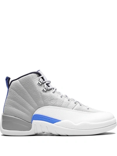 Jordan Air  12 Retro Unc Sneakers In Grey