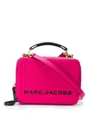 Marc Jacobs The Textured Box Bag In Pink