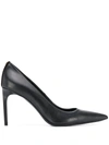 Tom Ford T Screw 85 Leather Pumps In Black