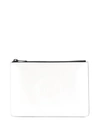 Maison Margiela Flat Logo Wallet In White