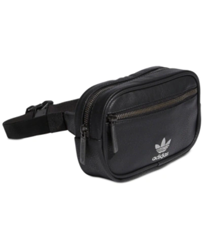Adidas Originals Adidas Logo Belt Bag In Black/silver