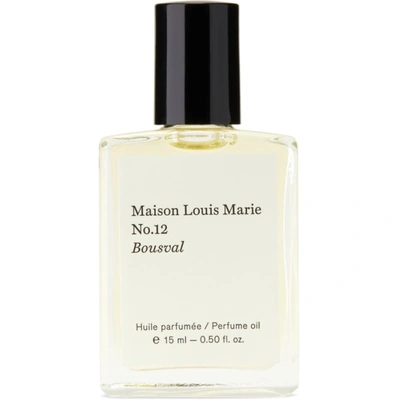 Maison Louis Marie No.12 Bousval Perfume Oil 0.50 oz/ 15 ml In Na