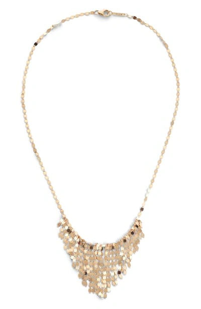 Lana Jewelry Casino Fringe Frontal Necklace In Yellow Gold