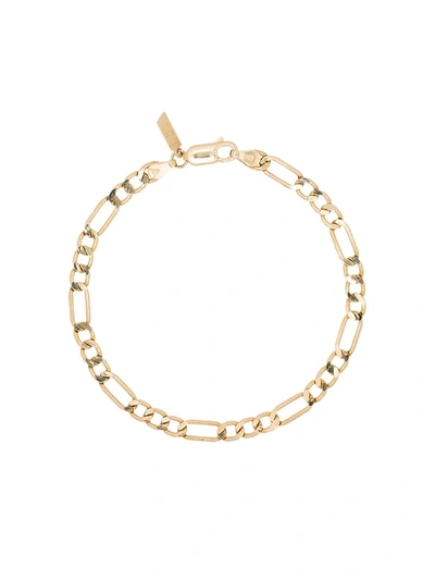 Loren Stewart Xl Figaro Chain Bracelet - 14kt Yellow Gold - Size One