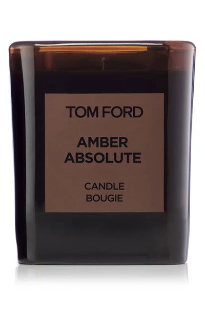 Tom Ford Private Blend Amber Absolute Candle, 21-oz. In Brown