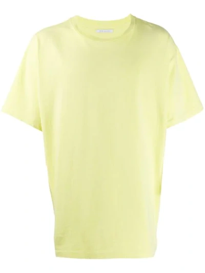 John Elliott Short Sleeve T-shirt In Yellow