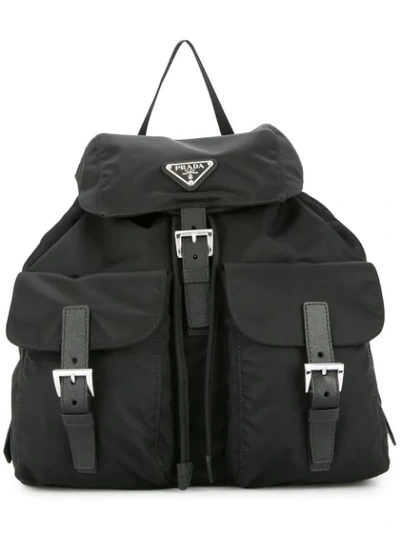 Prada Vintage  Backpack - Black