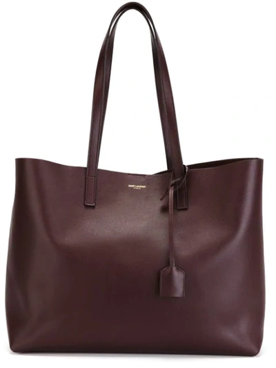 Saint Laurent Classic Shopper Tote In 6127 Burgundy