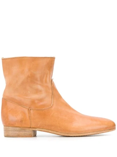 Forte Forte Western Boots In Neutrals