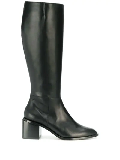 Clergerie Knee-high Boots In Black