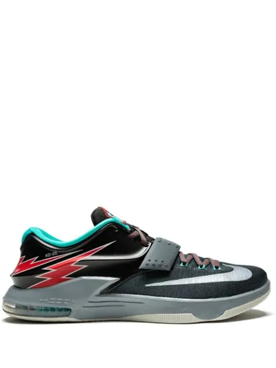 Nike Kd 7 Flight Sneakers In Black