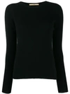 Nuur Cashmere Jumper In 09 Black