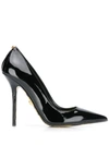 Versace 110 Décolleté Pointed Toe Pumps In Black