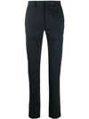 Z Zegna Straight Fit Chinos In Blue