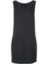 Theory V-neck Dress In Black