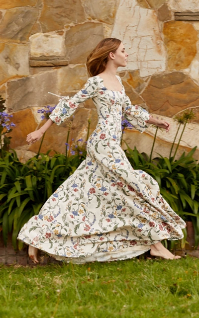 Andres Otalora Margarita Maxi Dress In Floral