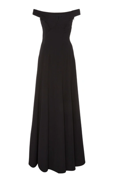 Andres Otalora Josefa Maxi Dress In Black