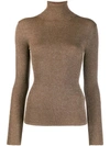 P.a.r.o.s.h Sparkle Jumper In Brown