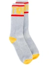 Stella Mccartney Tomorrow Print Socks - Grey