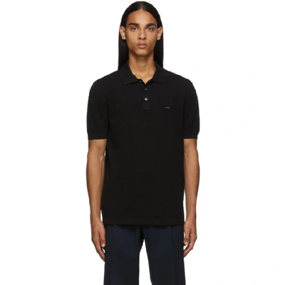 Ermenegildo Zegna Xxx Polo Shirt In K09 Black ModeSens