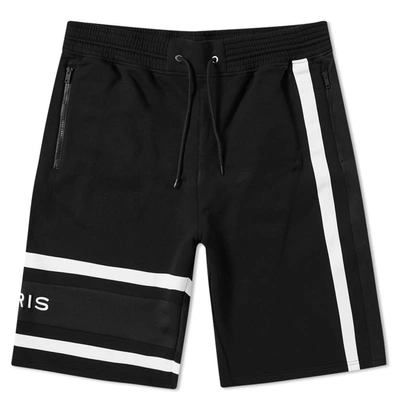 Givenchy Band Logo Sweat Shorts In Black