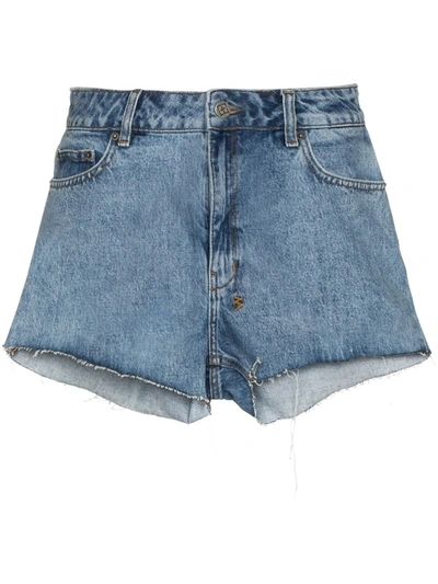 Ksubi Kali Distressed Denim Shorts