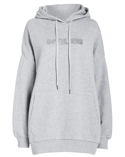 Ksubi Women's Sign Of The Times Og Cotton Hoodie In Grey