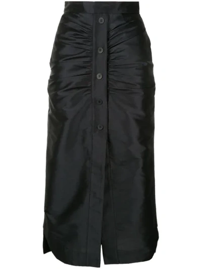 Manning Cartell Buttoned Front Skirt In Black