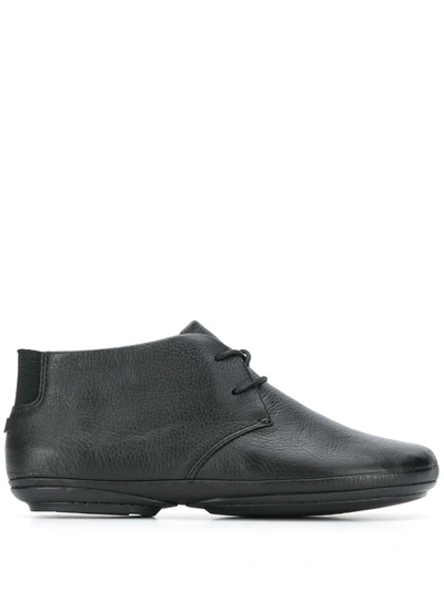 Camper Right Lace-up Boots In Black