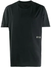 Rta Crew Neck Logo Printed T-shirt In Black