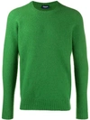 Drumohr Knitted Jumper In Green