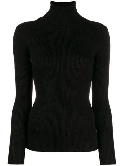 P.a.r.o.s.h Ribbed Jumper In Black