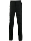 Prada Regular Fit Trousers In Black