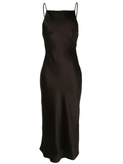 Camilla And Marc Antonelli Backless Dress In Black