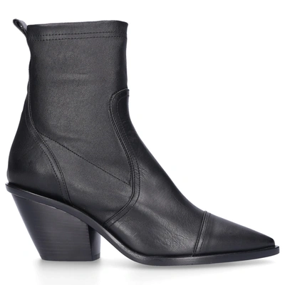 Agl Attilio Giusti Leombruni Ankle Boots D239530 Calfskin Black